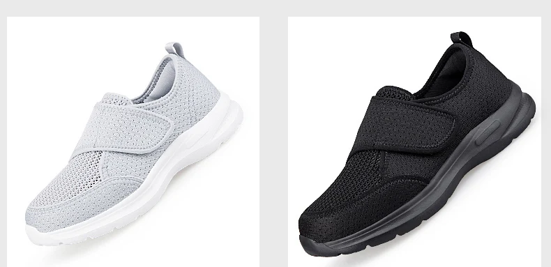 New Women Orthopedics Wide Feet Swollen Walking Casual Shoes Unisex Thumb Eversion Adjusting Soft Comfortable Diabetic Man Shoes