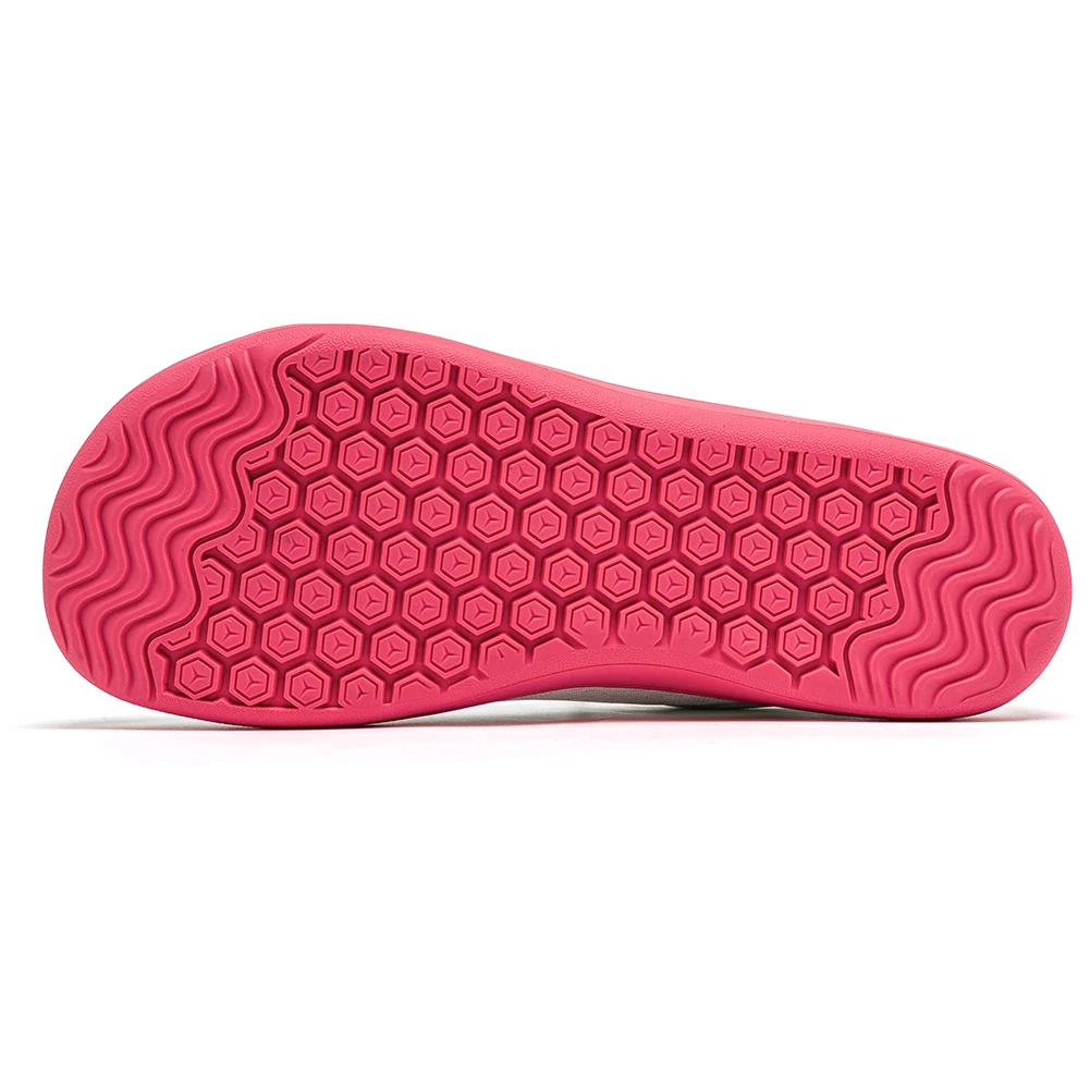 HOBIBEAR Women Mesh Wide Width Barefoot Shoes Unisex Zero Drop Minimalist Sneakers Slip On Breathable Lightweight Walking Shoes