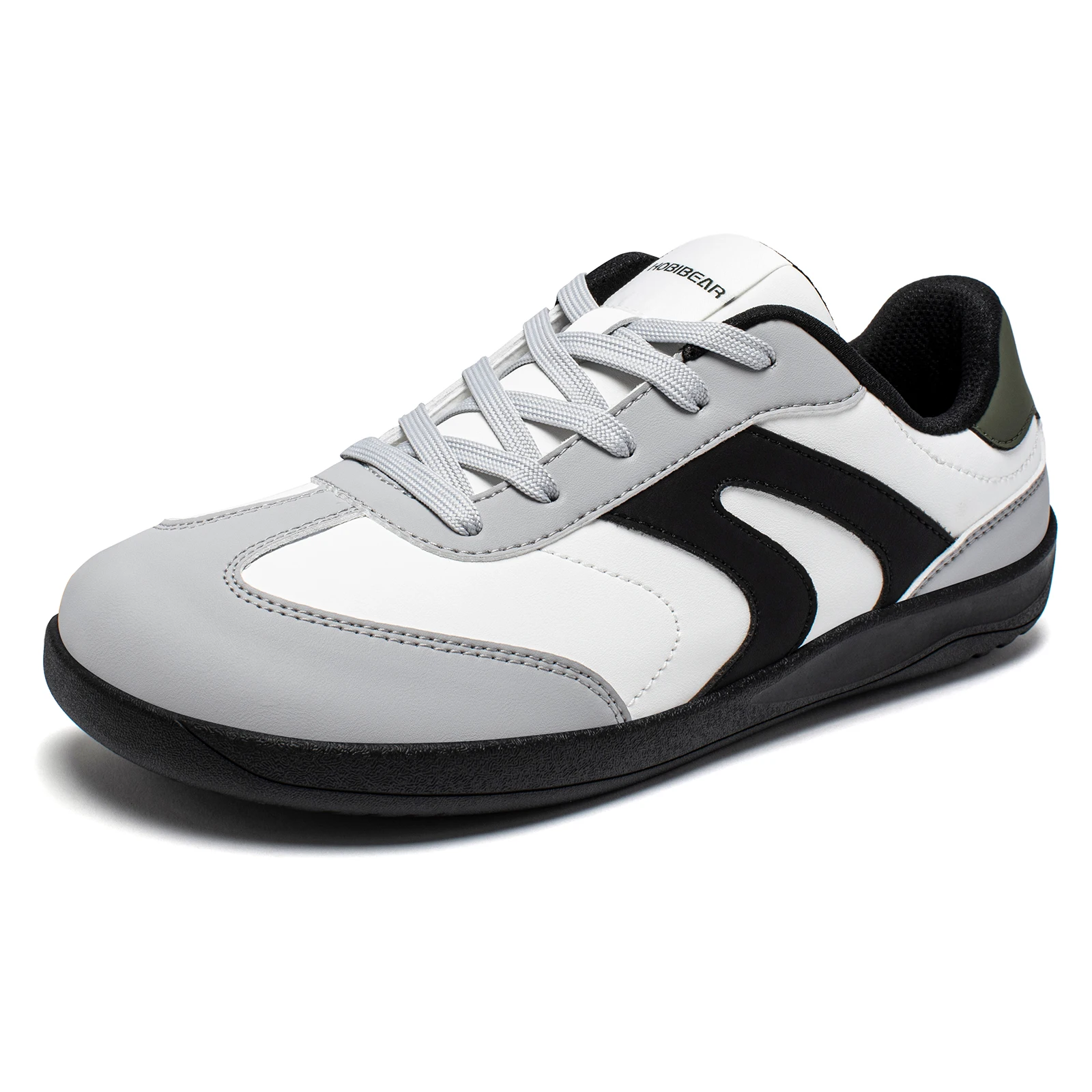 HOBIBEAR Wide Toe Shoes Unisex Artificial Leather Barefoot Sneakers Casual Retro Zero Drop Shoes for Women Men HOBIBEAR Wide Toe Shoes Unisex Artificial Leather Barefoot Sneakers Casual Retro Zero Drop Shoes for Women Men