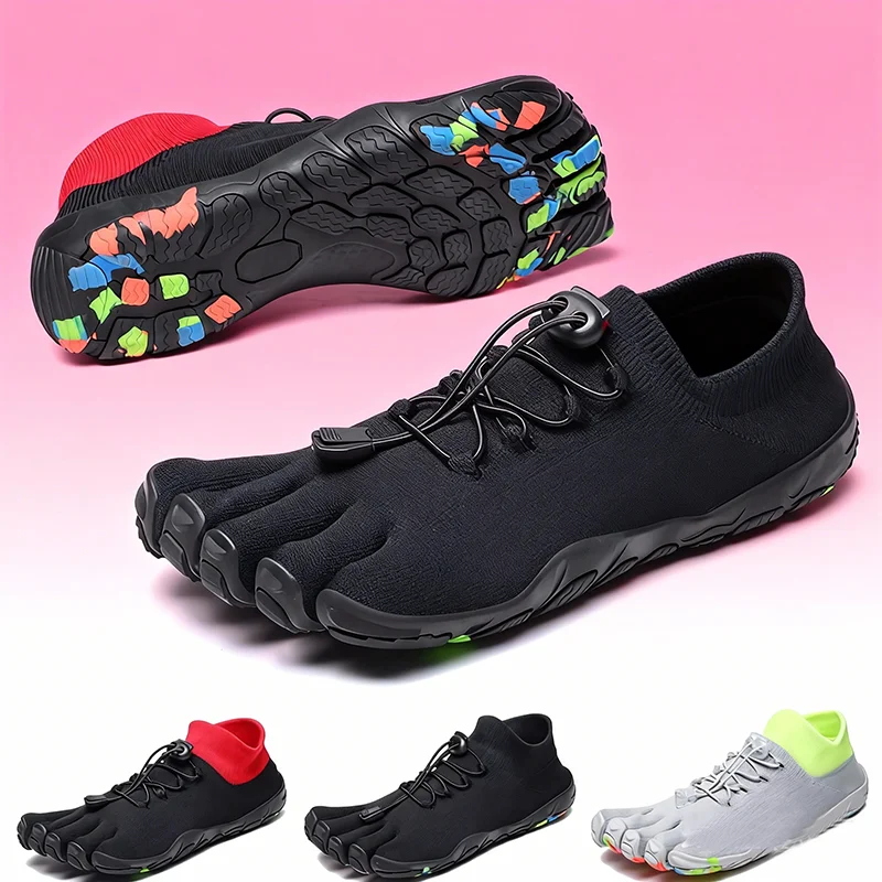 2026 New Men FiveFingers Casual Sneakers Unisex Split Toe Shoe Men Outdoor Off-road Shoes Couple Five Toe Running Shoes 2026 New Men FiveFingers Casual Sneakers Unisex Split Toe Shoe Men Outdoor Off-road Shoes Couple Five Toe Running Shoes