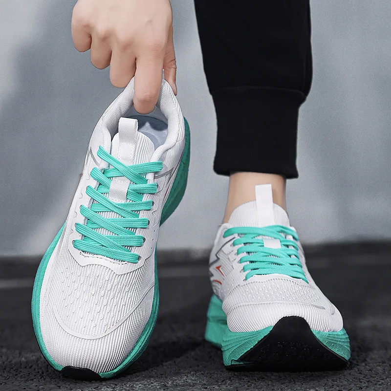 Unisex Sports Shoes Carbon Plate Walking Running Sneakers Shock-Absorbing Marathon Racing Athletics Training for Men's&Women