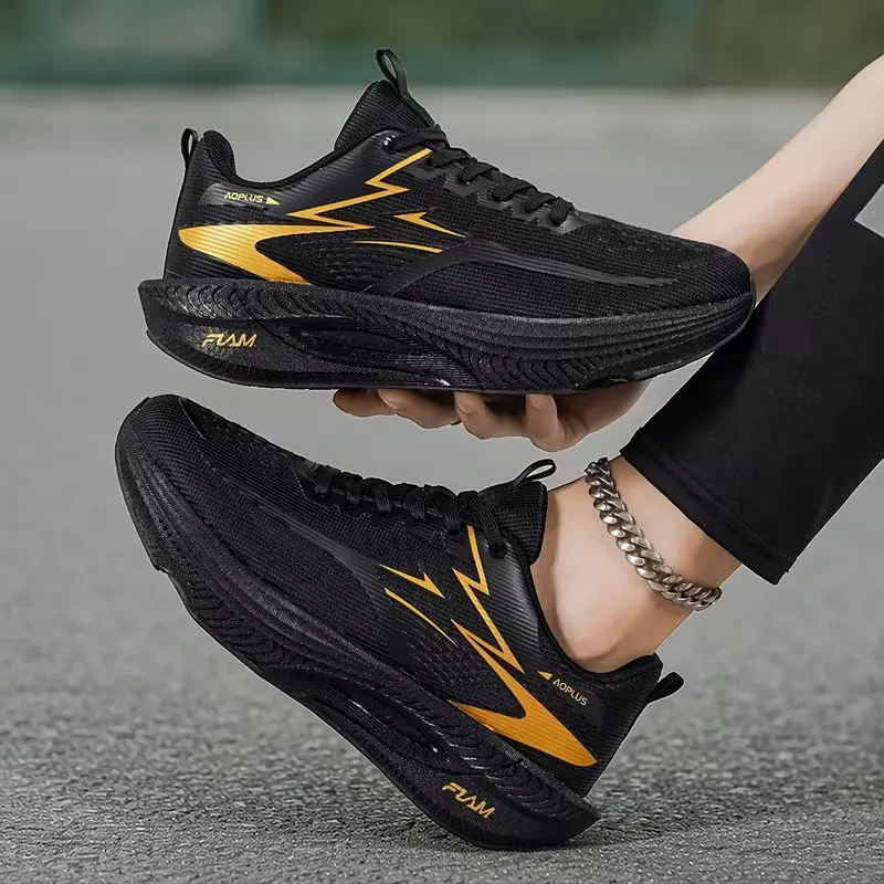 Unisex Sports Shoes Carbon Plate Walking Running Sneakers Shock-Absorbing Marathon Racing Athletics Training for Men's&Women