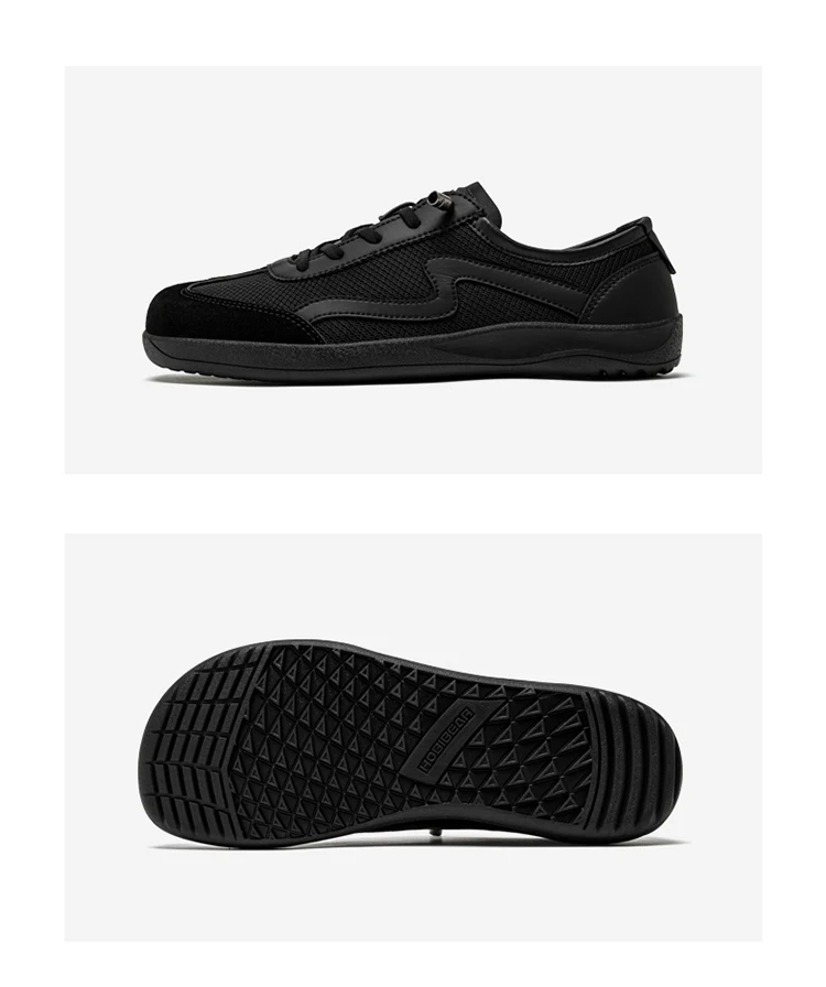 HOBIBEAR Unisex Slip On Barefoot Shoes Minimalist Wide Toe Sneakers Lightweight Breathable Walking Shoes for Men Women