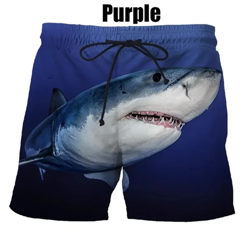 New Summer Big Movie 3D Printing Jaws Shorts Unisex Casual Beach Short Pants Swim Trunks Shark Shorts Beach Shorts Ropa Hombre