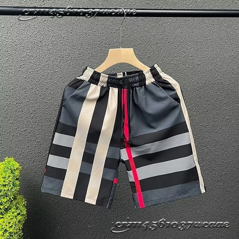 Unisex 2026 New Hot Sale Universal Casual Shorts British Vertical Color Plaid Breathable Beach Shorts Loose Sports Shorts Unisex 2026 New Hot Sale Universal Casual Shorts British Vertical Color Plaid Breathable Beach Shorts Loose Sports Shorts