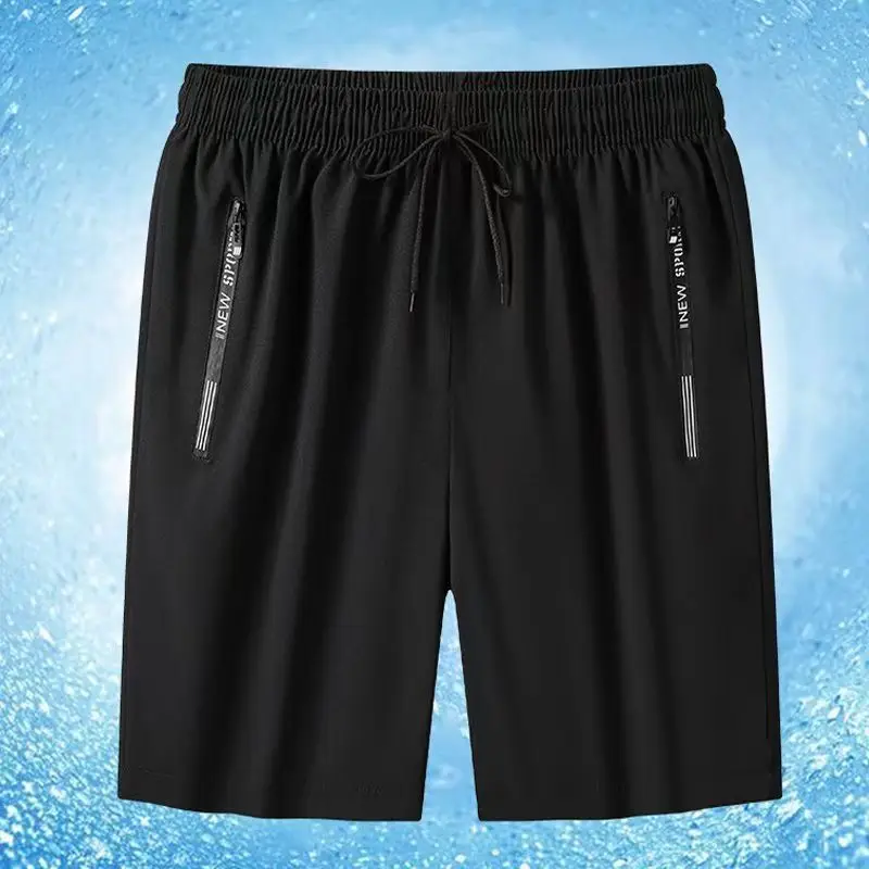 Men's shorts sports ice silk quick-drying summer large size casual pants loose unisex outdoor running