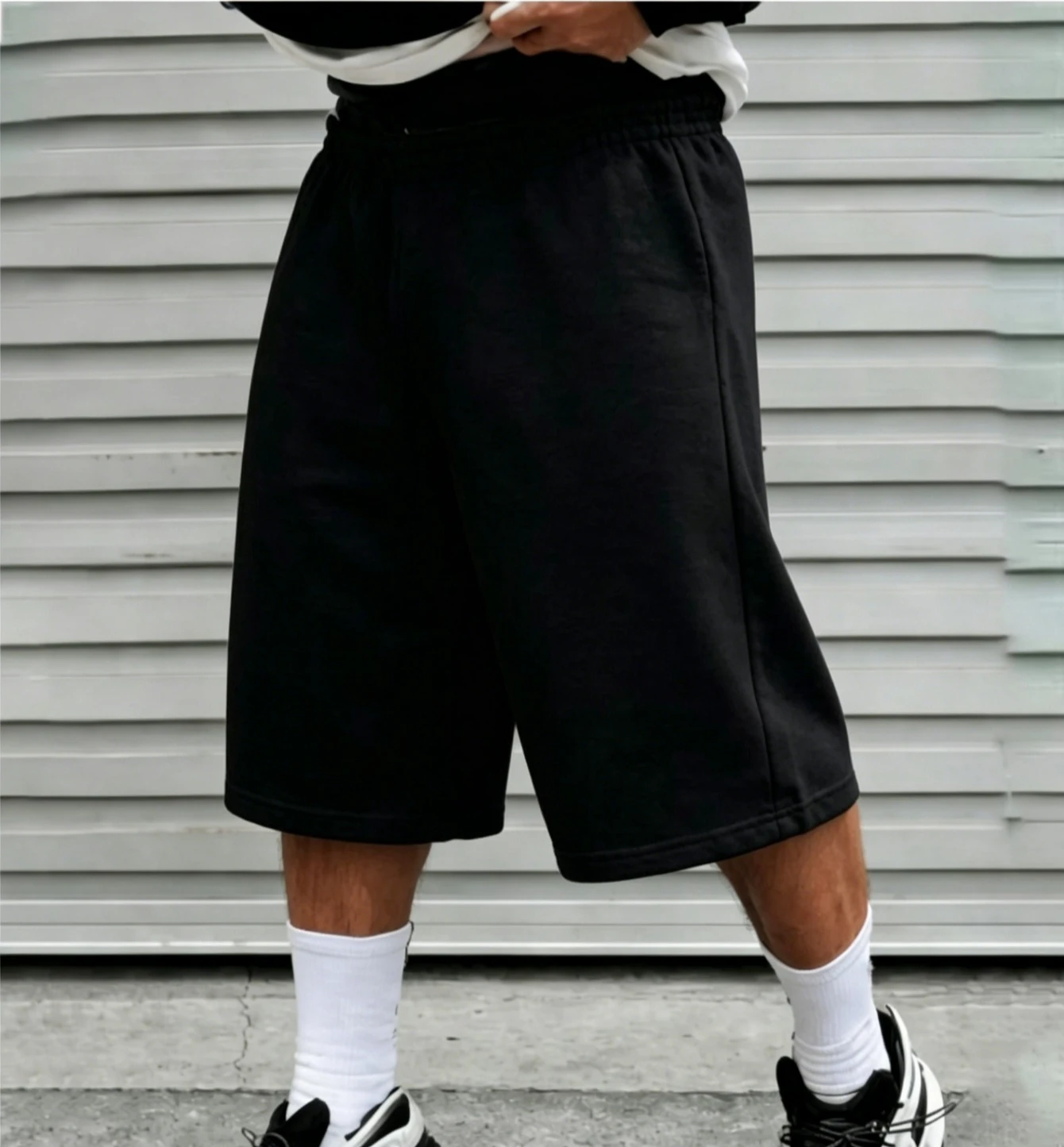Unisex Stylish Lightweight Fleece-Lined Loose-Fit Wide-Leg Straight-Cut Shorts All-Season Casual Loose-Fit Athletic Shorts Unisex Stylish Lightweight Fleece-Lined Loose-Fit Wide-Leg Straight-Cut Shorts All-Season Casual Loose-Fit Athletic Shorts