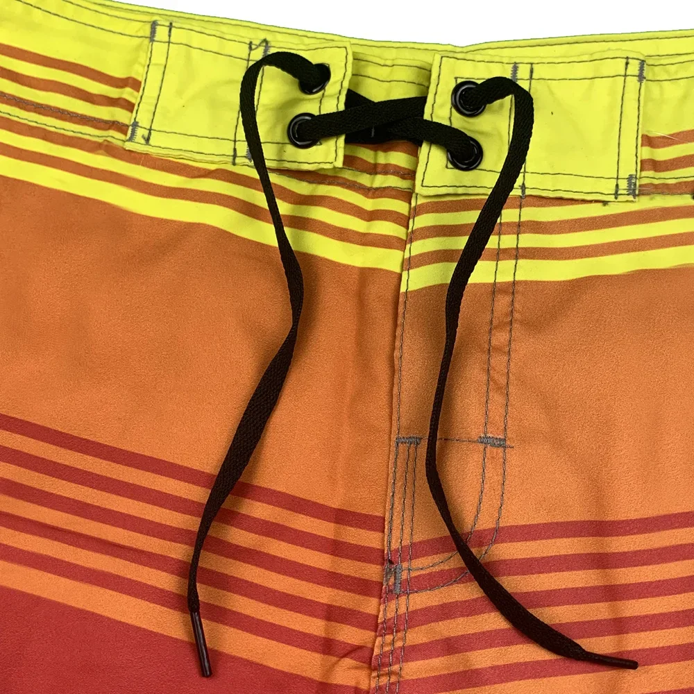 30-44size Summer men shorts casual breathable jogging fitness pants loose printed board shorts surf beach pants swimming trunks