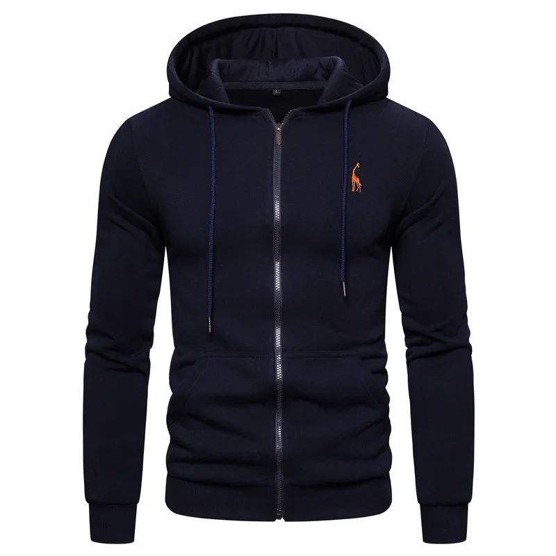 Men's Fleece Hoodied Sweatshirt
