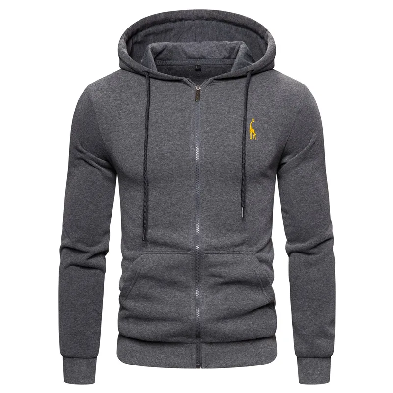Men's Fleece Hoodied Sweatshirt