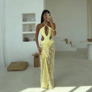 Two Pieces Micro Bikini 2025 Sexy Swimsuit Women V-Neck Swimwear Biquini Female Solid Bodysuit Bathing Suits Sarong Long Skirt