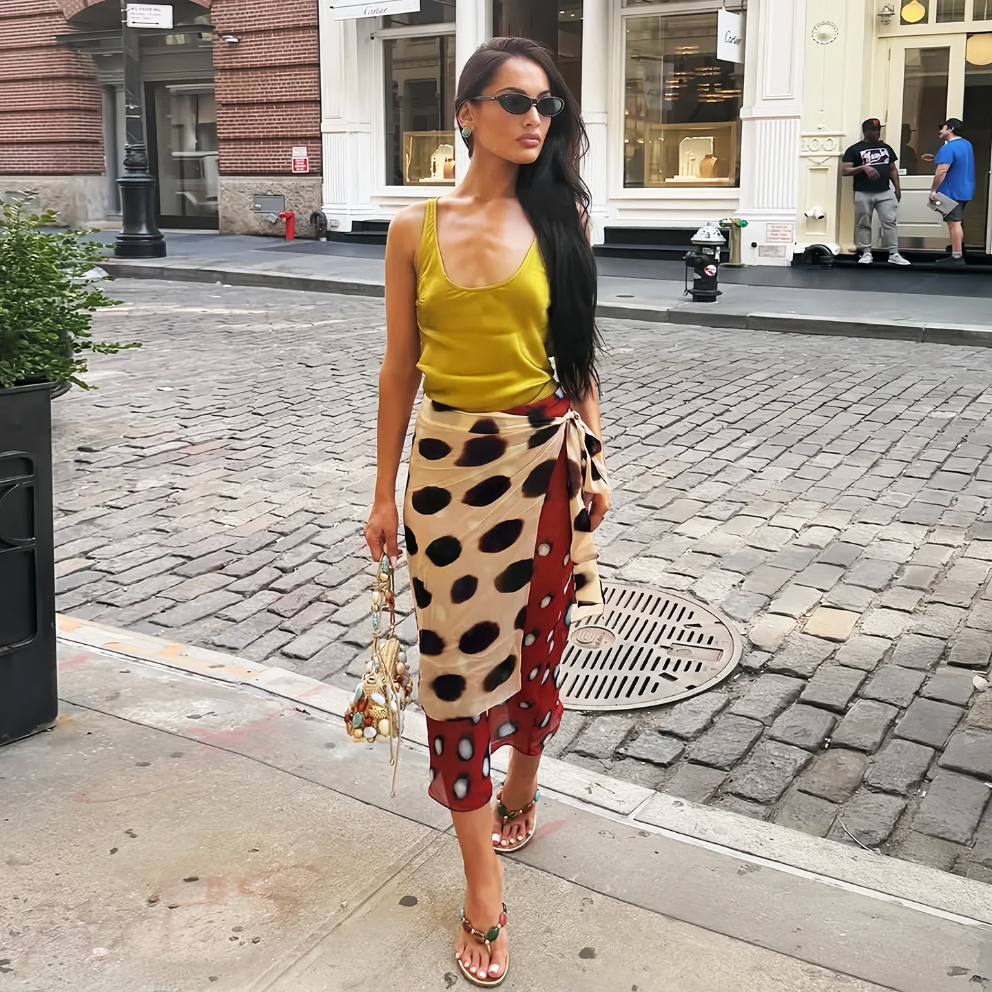 Trendy Slip Dress Animal Print V-neck Ruched Drawstring Sexy Maxi Women Dresses Beach Vacation Stylish Retro Summer Party Outfit Trendy Slip Dress Animal Print V-neck Ruched Drawstring Sexy Maxi Women Dresses Beach Vacation Stylish Retro Summer Party Outfit