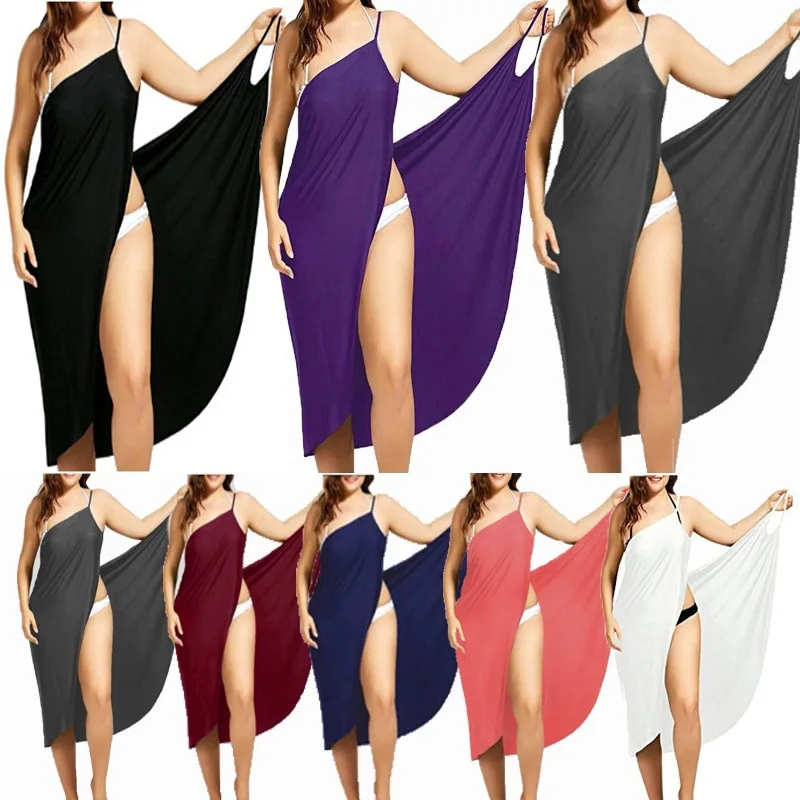 Women's Dress Strap Beach Skirt Veil Covered Warp Paleo Backless Crossover Swimsuit Women's 2K Tank Top Women Clothing Women's Dress Strap Beach Skirt Veil Covered Warp Paleo Backless Crossover Swimsuit Women's 2K Tank Top Women Clothing