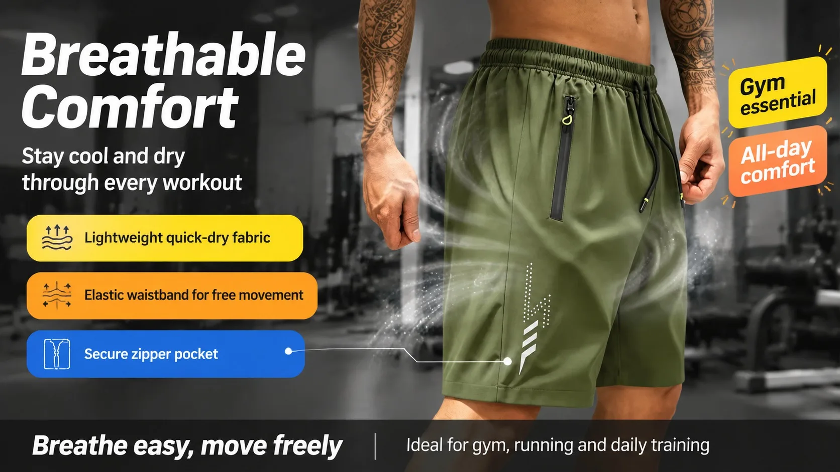 2Pcs Unisex Quick-drying Sweatpants Moisture-wicking Ice Fiber Elastic Waistband Breathable Straight Running Casual Baggy Pants