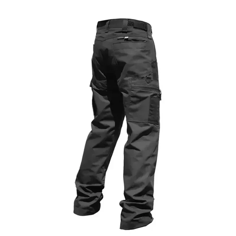 Wear Resistant Work Pant Man Multi-pocket Straight Cargo Trousers Outdoor Jogging Tactical Pants Spring Autumn Casual Trousers Wear Resistant Work Pant Man Multi-pocket Straight Cargo Trousers Outdoor Jogging Tactical Pants Spring Autumn Casual Trousers