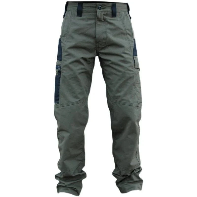 Wear Resistant Work Pant Man Multi-pocket Straight Cargo Trousers Outdoor Jogging Tactical Pants Spring Autumn Casual Trousers Wear Resistant Work Pant Man Multi-pocket Straight Cargo Trousers Outdoor Jogging Tactical Pants Spring Autumn Casual Trousers