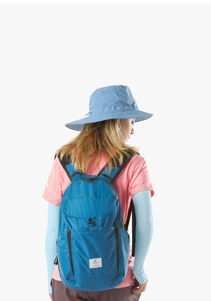 Naturehike Shoulder Bag 170g Backpack 22L Ultralight Unisex Outdoor Camping Travel Climbing Trekking Waterproof Folding Bags