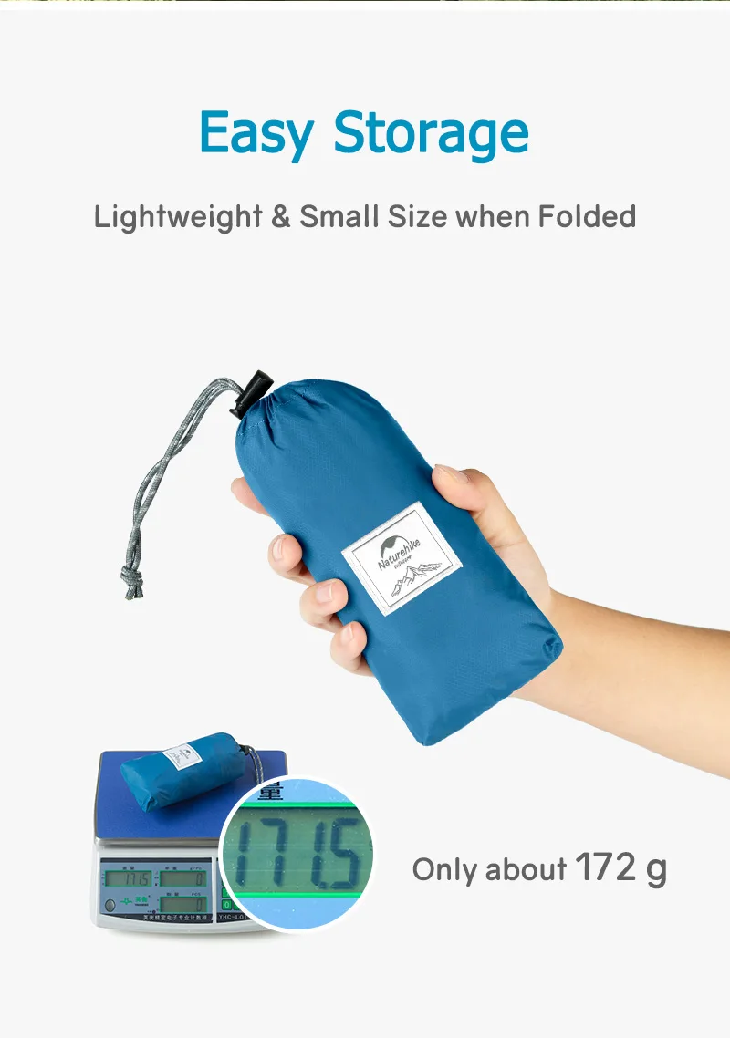 Naturehike Shoulder Bag 170g Backpack 22L Ultralight Unisex Outdoor Camping Travel Climbing Trekking Waterproof Folding Bags