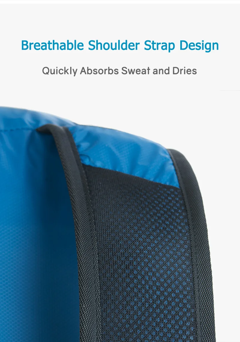 Naturehike Shoulder Bag 170g Backpack 22L Ultralight Unisex Outdoor Camping Travel Climbing Trekking Waterproof Folding Bags