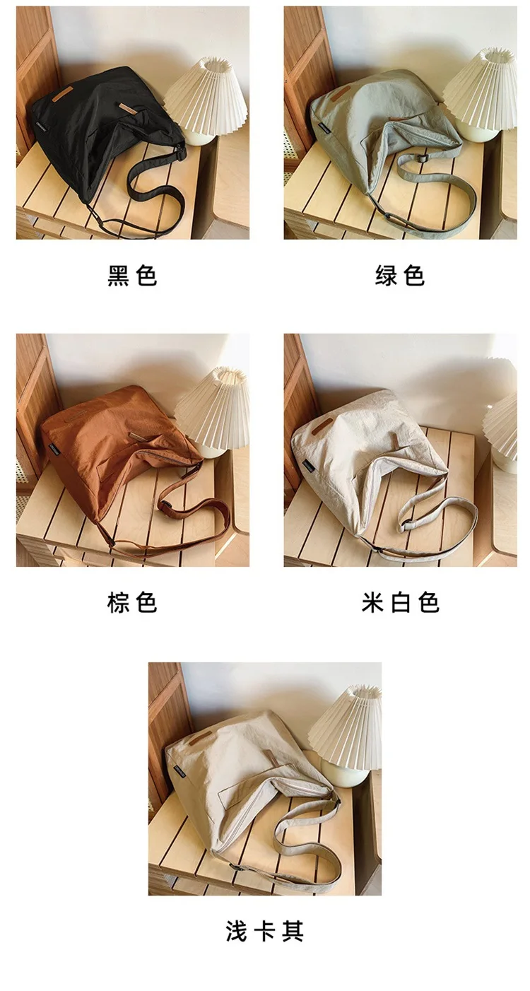 Japanese Women Men Shoulder Crossbody Bag Large Canvas Messenger Bags for Student 2024 Brand Book Bags Female Handbag Satchels Japanese Women Men Shoulder Crossbody Bag Large Canvas Messenger Bags for Student 2024 Brand Book Bags Female Handbag Satchels