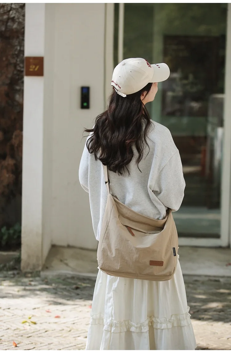 Japanese Women Men Shoulder Crossbody Bag Large Canvas Messenger Bags for Student 2024 Brand Book Bags Female Handbag Satchels Japanese Women Men Shoulder Crossbody Bag Large Canvas Messenger Bags for Student 2024 Brand Book Bags Female Handbag Satchels