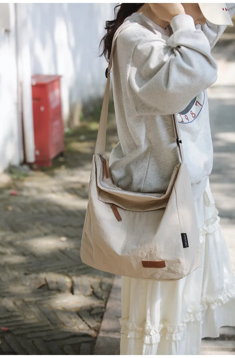 Japanese Women Men Shoulder Crossbody Bag Large Canvas Messenger Bags for Student 2024 Brand Book Bags Female Handbag Satchels Japanese Women Men Shoulder Crossbody Bag Large Canvas Messenger Bags for Student 2024 Brand Book Bags Female Handbag Satchels