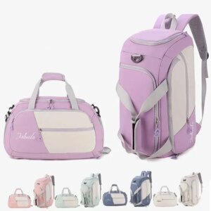 Large Capacity Outdoor Travel Luggage Bag Shoulder Handbag Gym Sports Bags Men Women Waterproof Fitness Training Backpacks