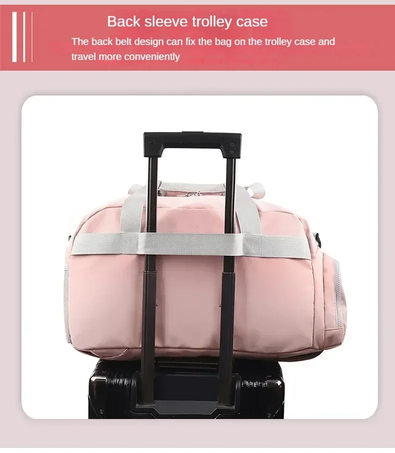 Large Capacity Outdoor Travel Luggage Bag Shoulder Handbag Gym Sports Bags Men Women Waterproof Fitness Training Backpacks