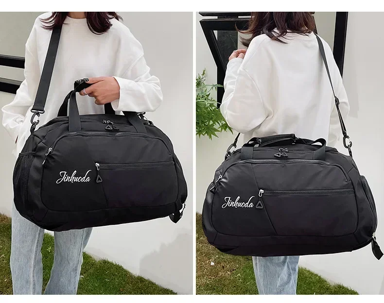 Large Capacity Outdoor Travel Luggage Bag Shoulder Handbag Gym Sports Bags Men Women Waterproof Fitness Training Backpacks