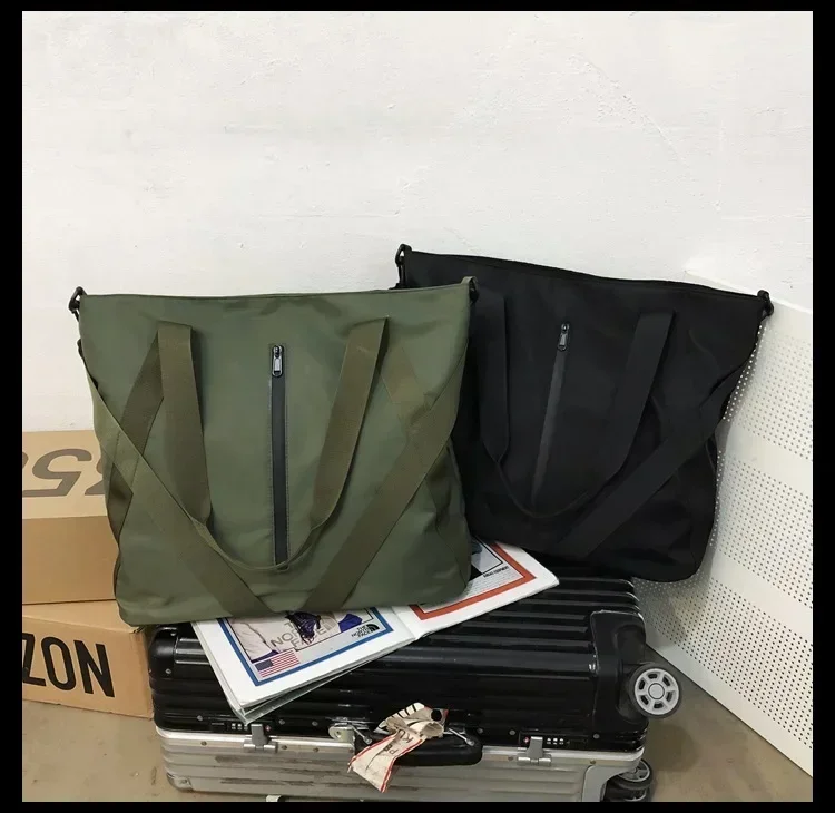High Quality Large Capacity Shopping Bags for Women Tote Bags Nylon Female Shoulder Bag Retro Mens Handbags Travel Shoulder Bag High Quality Large Capacity Shopping Bags for Women Tote Bags Nylon Female Shoulder Bag Retro Mens Handbags Travel Shoulder Bag