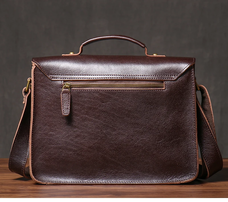 NUKA High Quality Top-Grain Cowhide Crossbody Bag Retro Unisex Messenger Bag Luxury Shoulder Bag Genuine Leather Cambridge Bags NUKA High Quality Top-Grain Cowhide Crossbody Bag Retro Unisex Messenger Bag Luxury Shoulder Bag Genuine Leather Cambridge Bags
