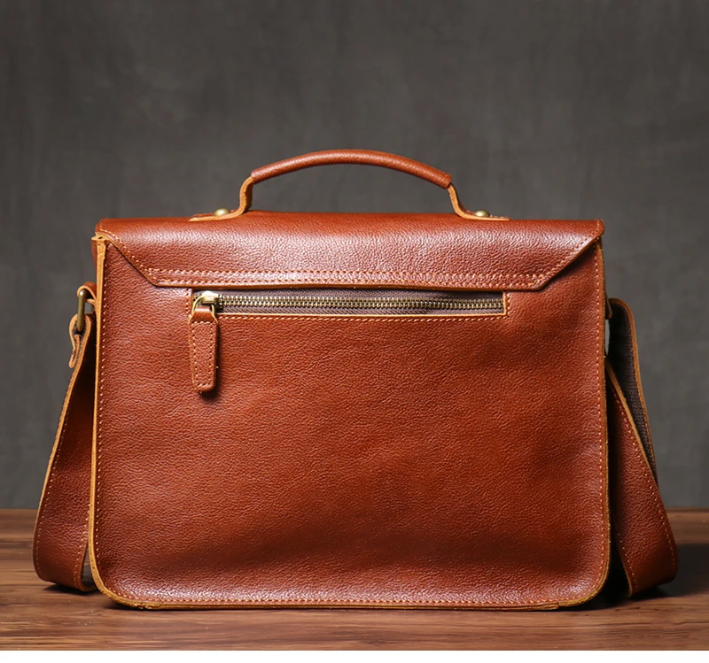 NUKA High Quality Top-Grain Cowhide Crossbody Bag Retro Unisex Messenger Bag Luxury Shoulder Bag Genuine Leather Cambridge Bags NUKA High Quality Top-Grain Cowhide Crossbody Bag Retro Unisex Messenger Bag Luxury Shoulder Bag Genuine Leather Cambridge Bags