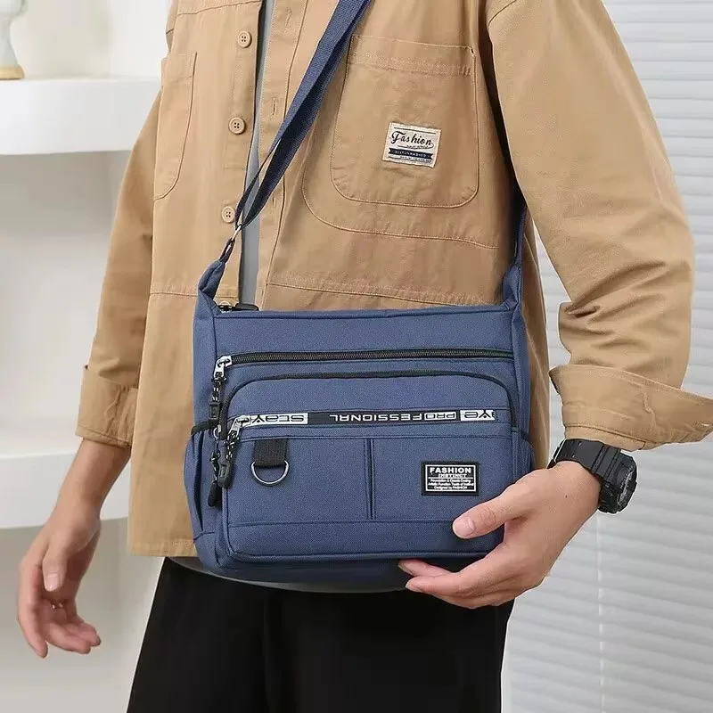 Men Single Shoulder Bag Fashion Collect Storage Bag Shoulder Bags Business Leisure Storage Women Crossbody Bag Men Shoulder Bag - Image 3