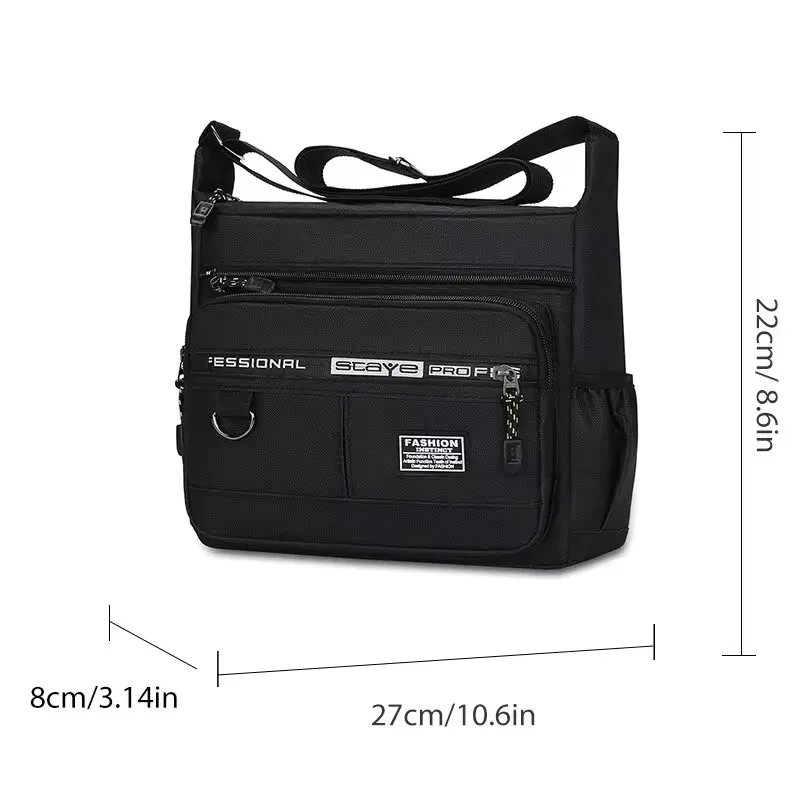 Men Single Shoulder Bag Fashion Collect Storage Bag Shoulder Bags Business Leisure Storage Women Crossbody Bag Men Shoulder Bag - Image 2