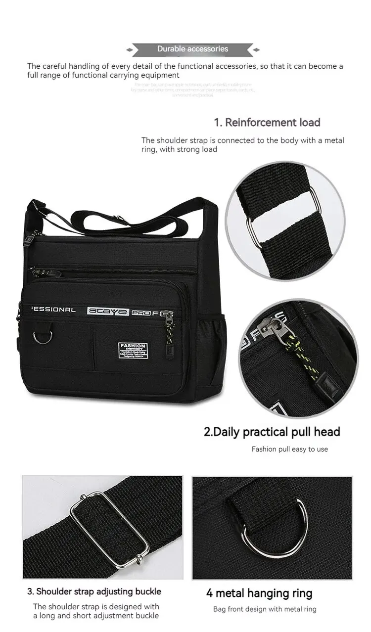 Men Single Shoulder Bag Fashion Collect Storage Bag Shoulder Bags Business Leisure Storage Women Crossbody Bag Men Shoulder Bag Men Single Shoulder Bag Fashion Collect Storage Bag Shoulder Bags Business Leisure Storage Women Crossbody Bag Men Shoulder Bag