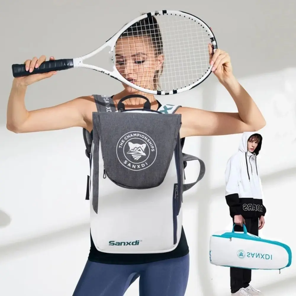 Foldable Tennis Paddle Backpack creative Handbag Badminton Racket Bag Expandable Tear Resistant Sports Bags Unisex Foldable Tennis Paddle Backpack creative Handbag Badminton Racket Bag Expandable Tear Resistant Sports Bags Unisex