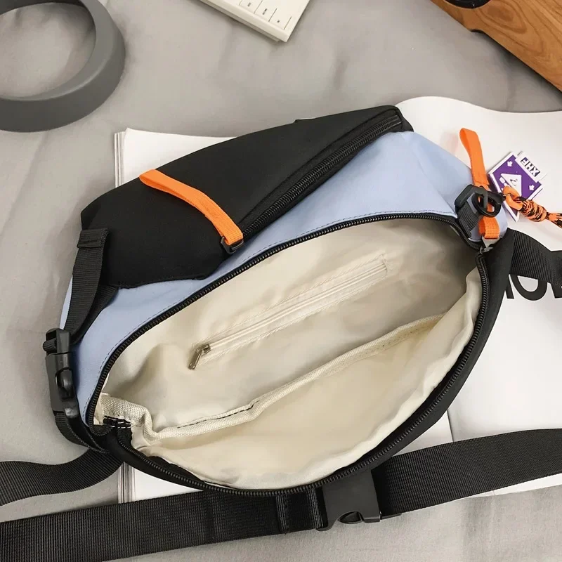 Chest Rig Bag Women Fanny Pack Streetwear Chest Bags Multi-function Unisex Nylon Hip Hop Waist Bag Phone Pocket Fanny Pack Men
