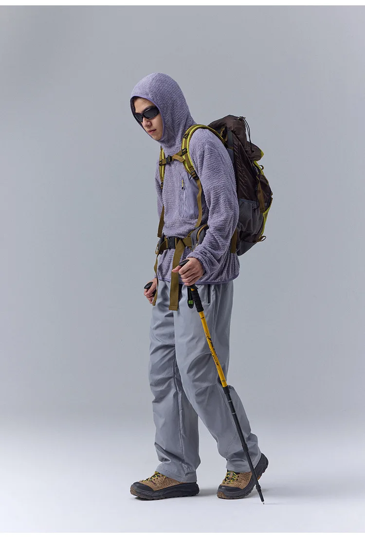 Unisex THERMOLITE® All Season Thermal Hoodie 190g Ultralight Breathable Fleece Mid Layer with Thumbholes & Zip Pocket