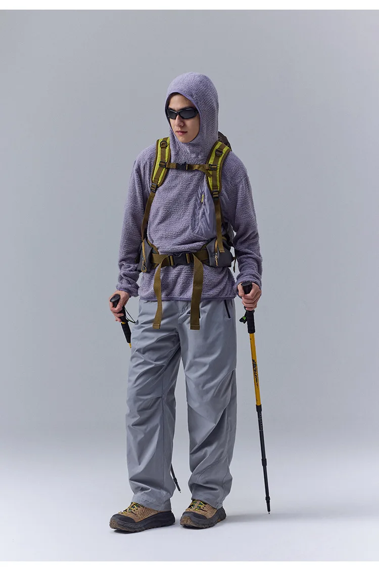 Unisex THERMOLITE® All Season Thermal Hoodie 190g Ultralight Breathable Fleece Mid Layer with Thumbholes & Zip Pocket