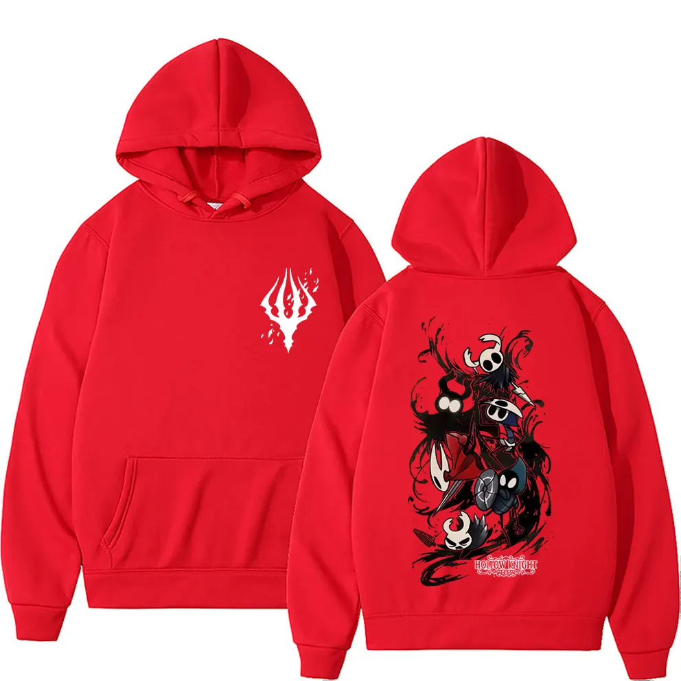 Game Hollow Knight Hoodie Male Fashion Streetwear Men Women Clothing Casual Oversized Hoodies Unisex Retro Otaku Lovers Pullover