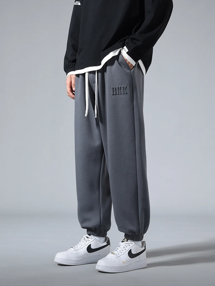 Men's Jogger Cotton/Polyester Sweatpants Big Size 8XL 7XL 6XL Sports Baggy Pants Sting Banding Hip Hop Loose Harem Trousers - Image 3