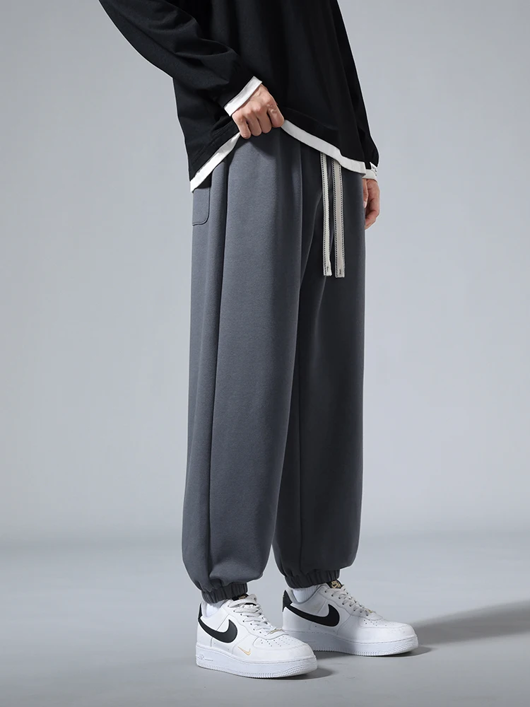 Men's Jogger Cotton/Polyester Sweatpants Big Size 8XL 7XL 6XL Sports Baggy Pants Sting Banding Hip Hop Loose Harem Trousers Men's Jogger Cotton/Polyester Sweatpants Big Size 8XL 7XL 6XL Sports Baggy Pants Sting Banding Hip Hop Loose Harem Trousers