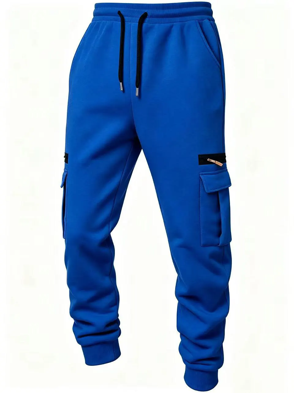 2026 Men's Joggers Pants Loose Drawstring Long Pants Men Zipper Multi-pocket Sweatpants Casual Cargo Trousers For Men Fitness 2026 Men's Joggers Pants Loose Drawstring Long Pants Men Zipper Multi-pocket Sweatpants Casual Cargo Trousers For Men Fitness