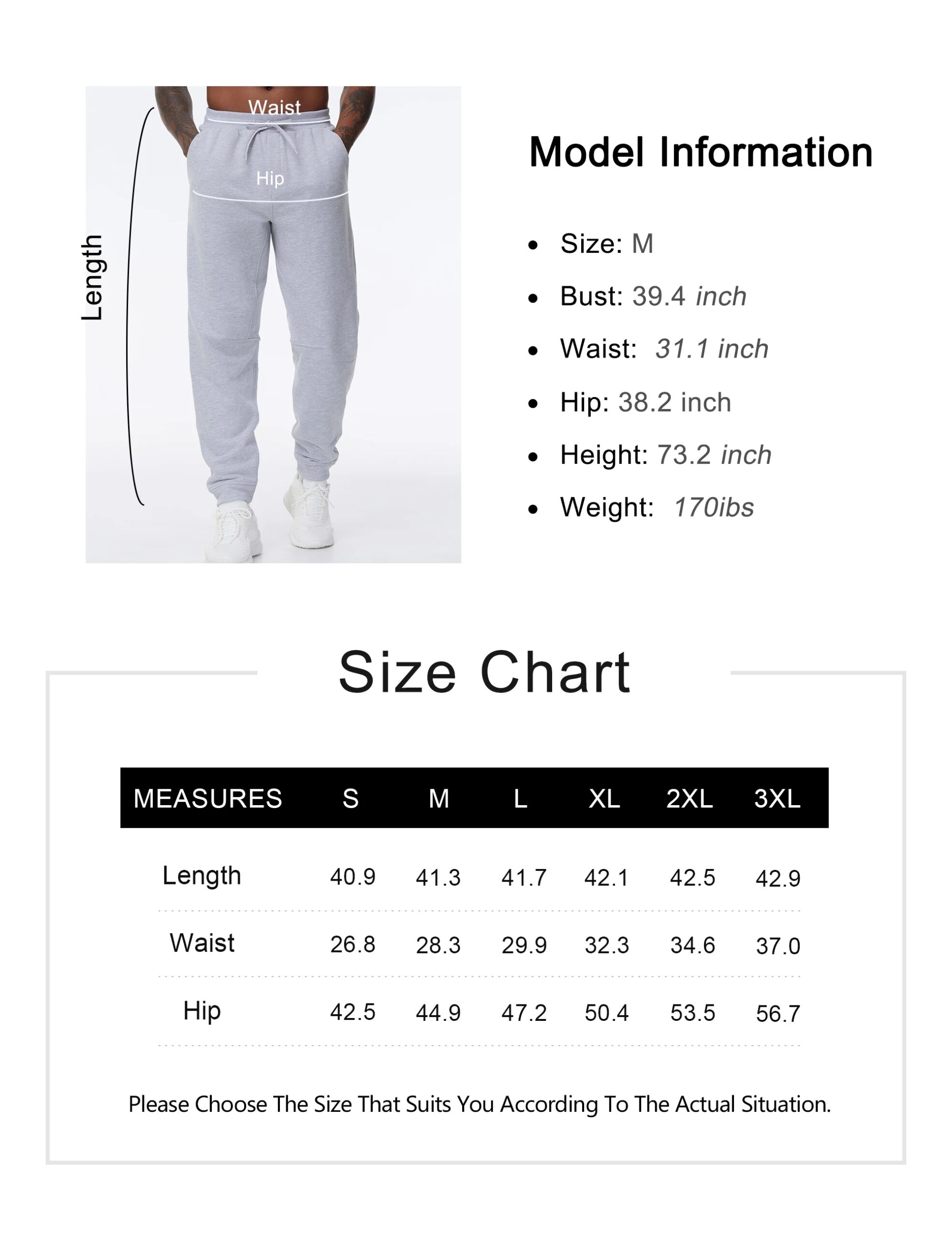 THE GYM PEOPLE Men's Fleece Workout Sweatpants Drawstring Tapered Running Lounge Jogger Pants with Pockets THE GYM PEOPLE Men's Fleece Workout Sweatpants Drawstring Tapered Running Lounge Jogger Pants with Pockets