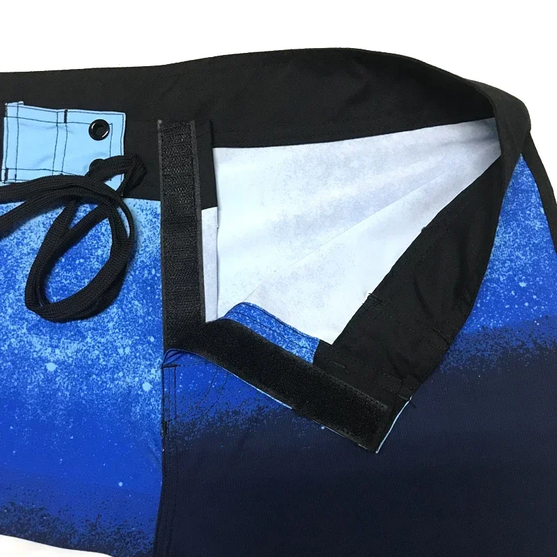 Men's quick-dry surf knickers swimsuit elasticated waist stretch swimsuit beach knickers gym running knickers swimshorts men - Image 6