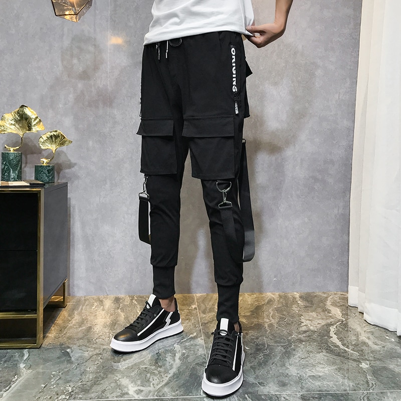Casual Men's Pants in Black Color Casual Men's Pants in Black Color