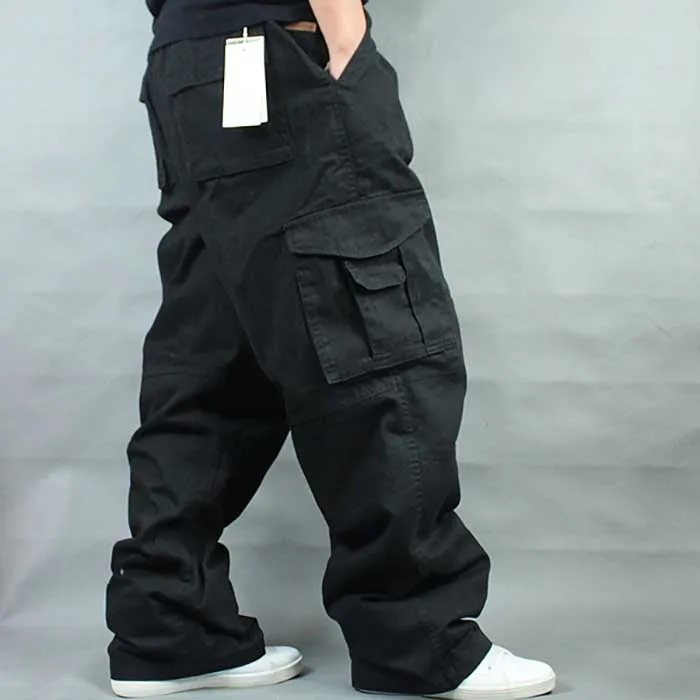 Men's Wide Cotton Harem Pants