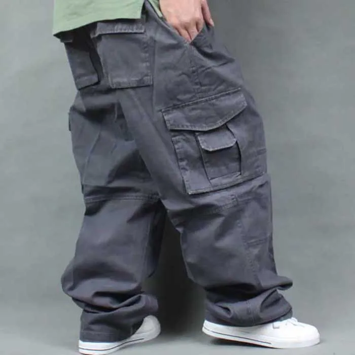 Men's Wide Cotton Harem Pants