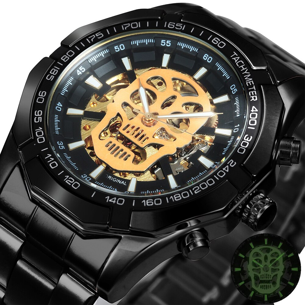 SKULL BLACK GOLD