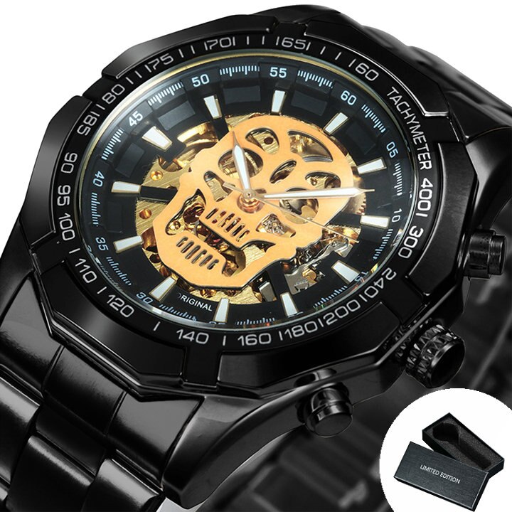 BO SKULL BLACK GLD